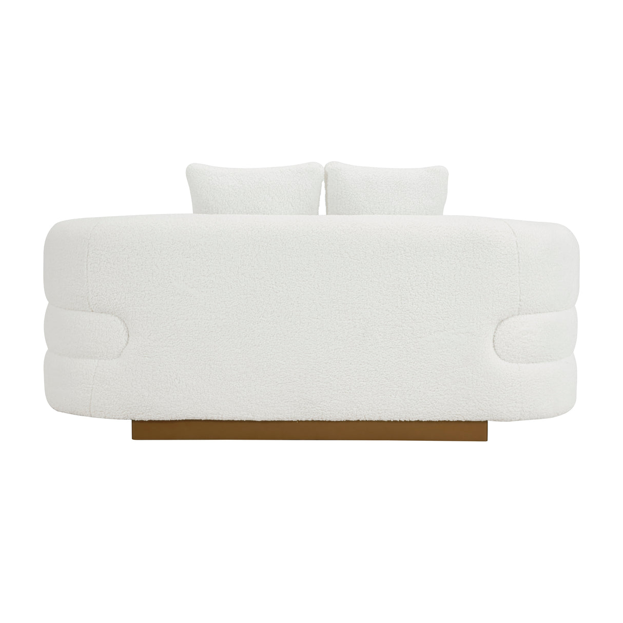 Novella White Loveseat from Homelegance - Luna Furniture
