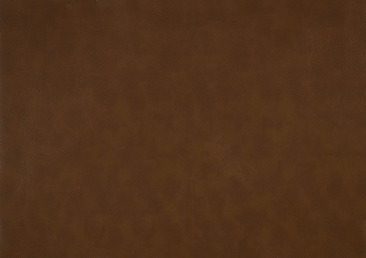 November Brown Leather Channel Back Swivel Chair from Homelegance - Luna Furniture