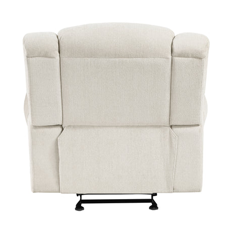 Nutmeg Beige Glider Reclining Chair from Homelegance - Luna Furniture