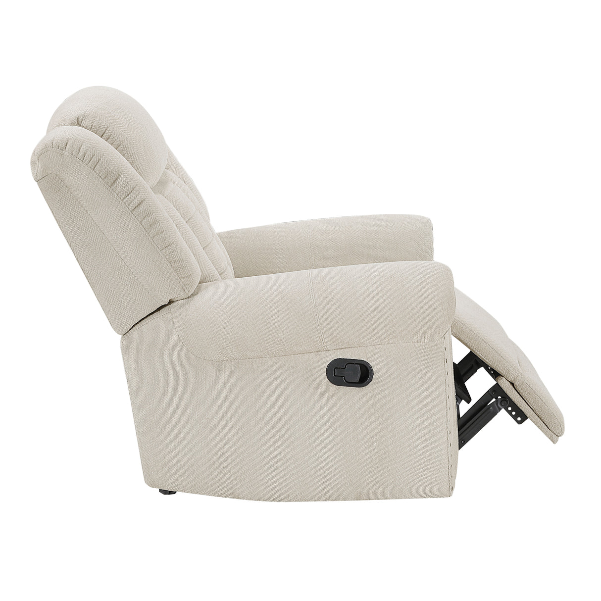 Nutmeg Beige Glider Reclining Chair from Homelegance - Luna Furniture