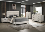 Nyomi White Chest from Crown Mark - Luna Furniture