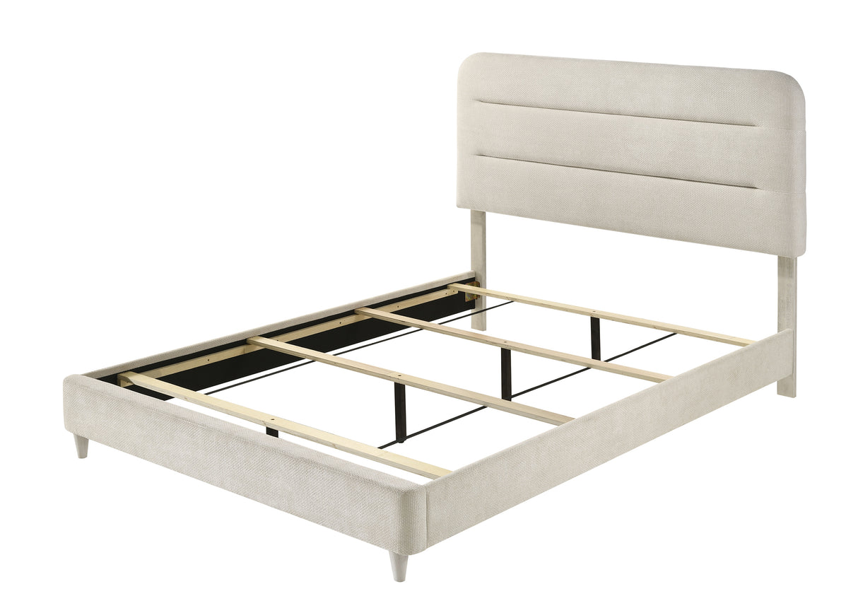 Nyomi White Upholstered Bedroom Set from Crown Mark - Luna Furniture