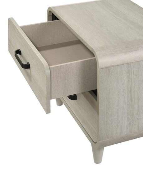 Nyomi White Nightstand from Crown Mark - Luna Furniture