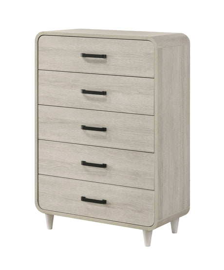 Nyomi White Chest from Crown Mark - Luna Furniture