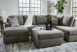 O'Phannon Putty 2-Piece Sectional with Ottoman from Ashley - Luna Furniture