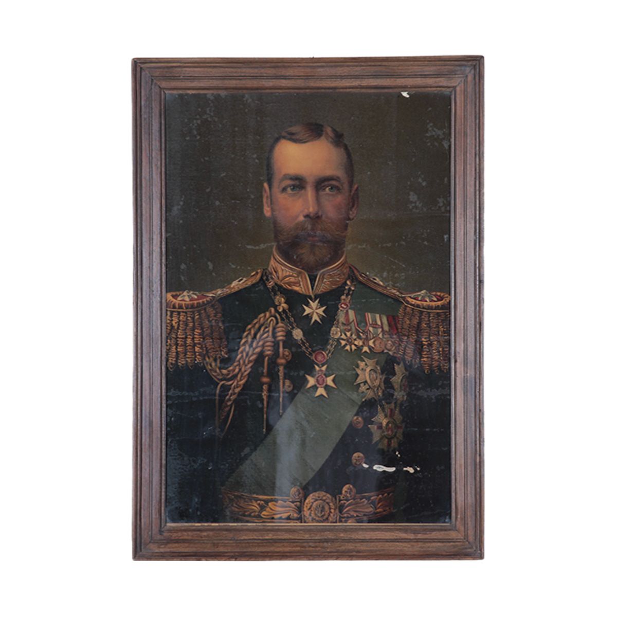 Framed Vintage Painting from Home Trends & Design - Luna Furniture