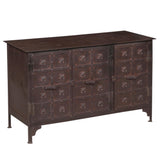 Industrial Iron Cabinet with Storage Drawers from Home Trends & Design - Luna Furniture