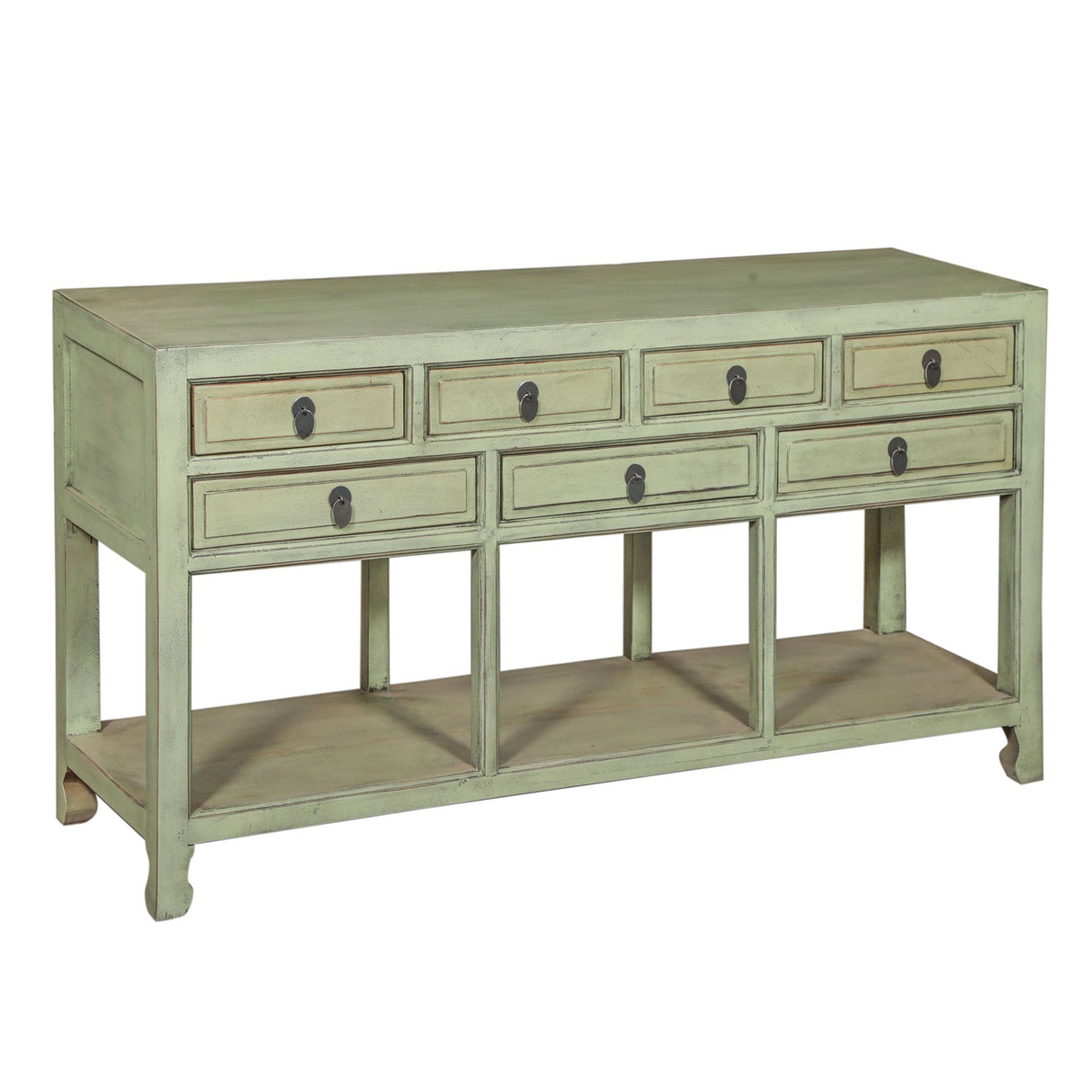 Solid Wood Cabinet with Storage Drawers from Home Trends & Design - Luna Furniture