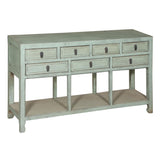Solid Wood Console Table with Storage Drawers from Home Trends & Design - Luna Furniture