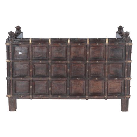 Large Wooden Sofa Crafted from Vintage Stick Box from Home Trends & Design - Luna Furniture