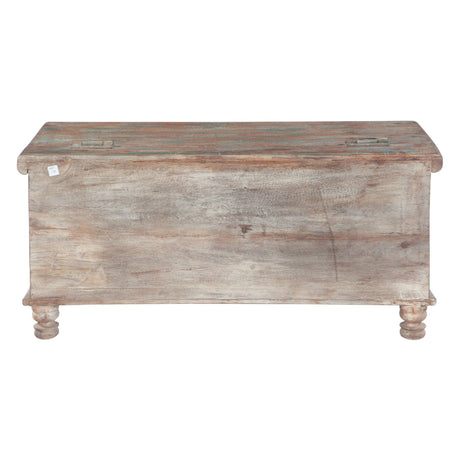 Hand Carved Wood Coffee Table with Built In Storage from Home Trends & Design - Luna Furniture