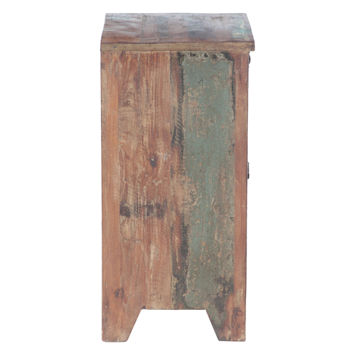 Hand Carved Wood Bedside Almirah Cabinet