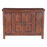 Teak Wood Sideboard with Two Doors