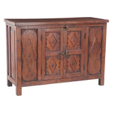 Teak Wood Sideboard with Two Doors