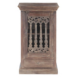 Almirah Cabinet with Cast Iron, One Door and One Drawer