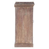 Almirah Cabinet with Cast Iron, One Door and One Drawer