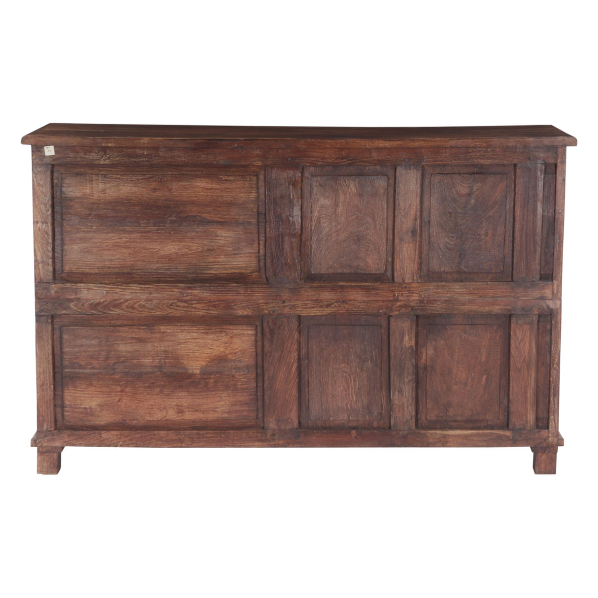 Large Wood Sideboard Crafted from Three Vintage Doors