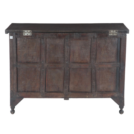 Wood Console Table with Built In Storage Box from Home Trends & Design - Luna Furniture
