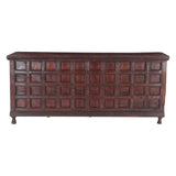 Wooden Console Table with Shelf