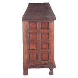 Wooden Console Table with Shelf