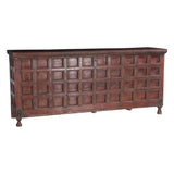 Wooden Console Table with Shelf