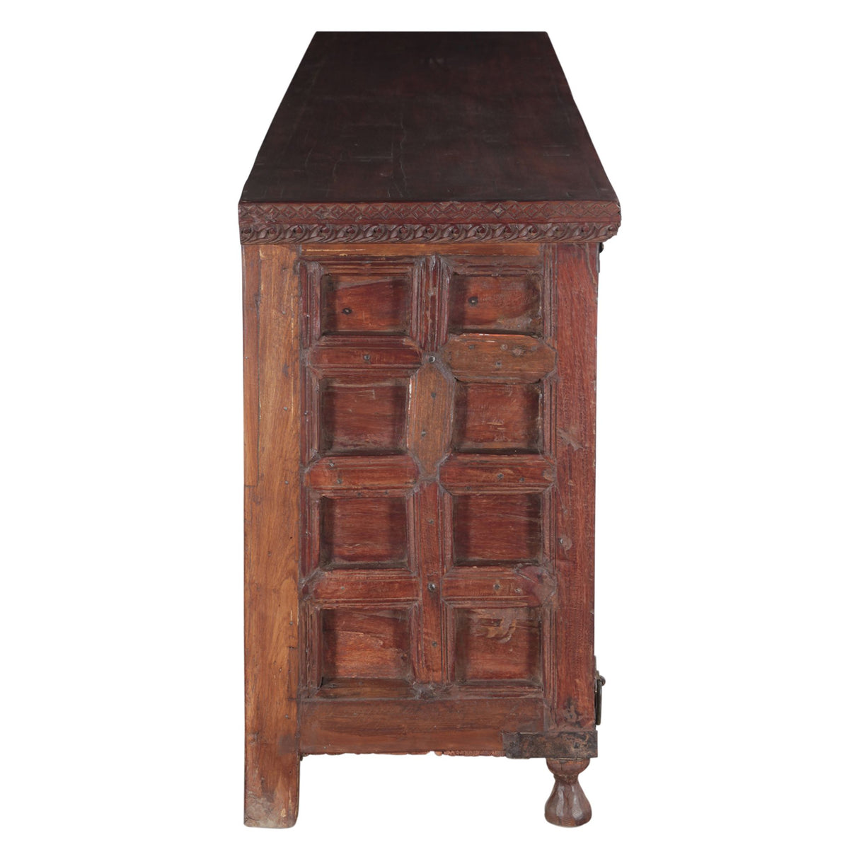 Wooden Console Table with Shelf