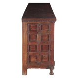 Wooden Console Table with Shelf