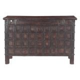 Wood Console Table with Storage