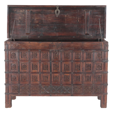Wood Console Table with Storage from Home Trends & Design - Luna Furniture