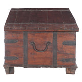 Wooden Storage Box with Wheels