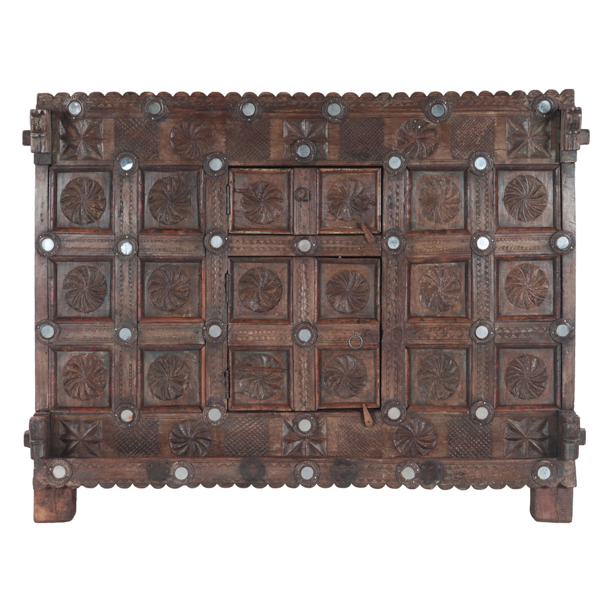 Finely Carved Manjush Cabinet