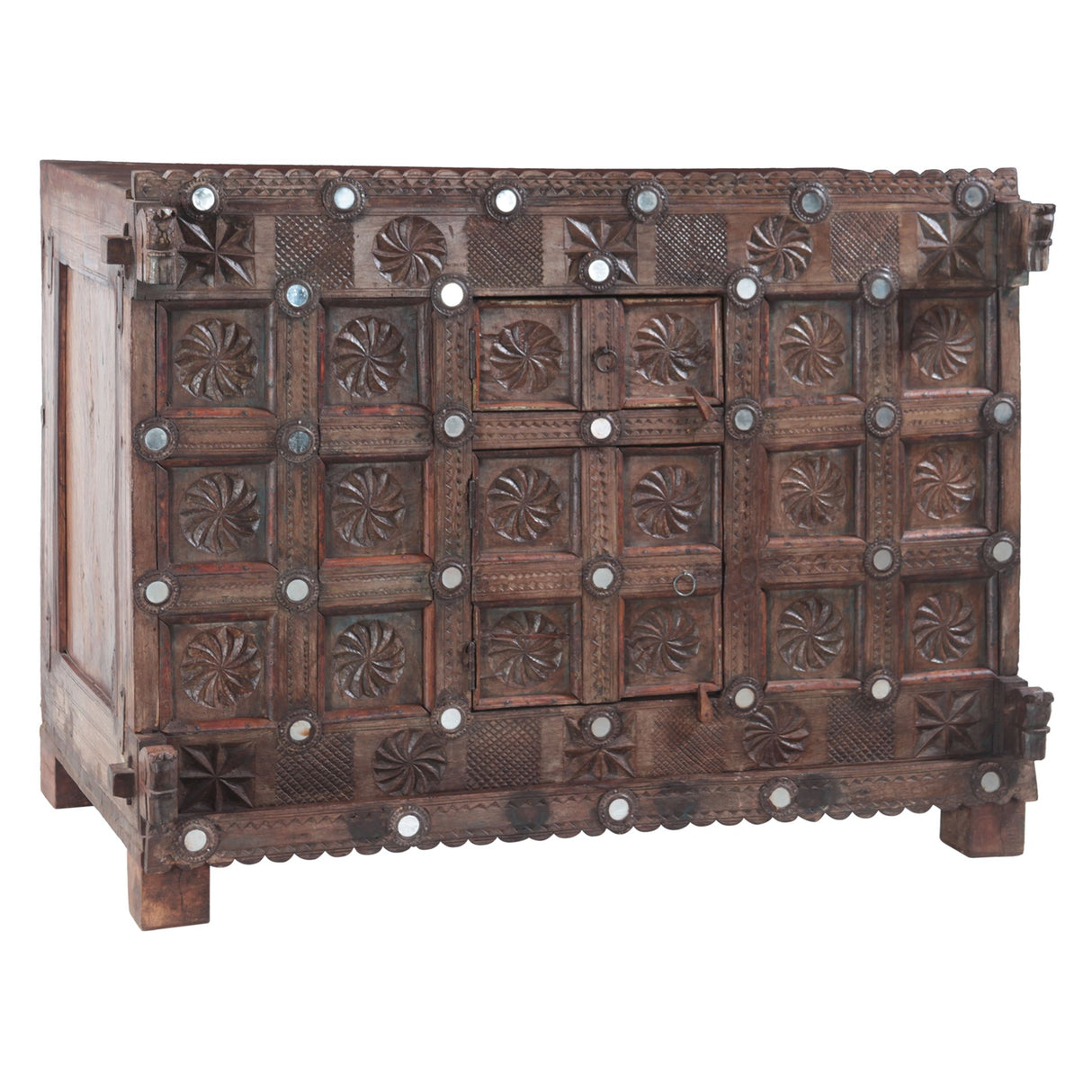 Finely Carved Manjush Cabinet