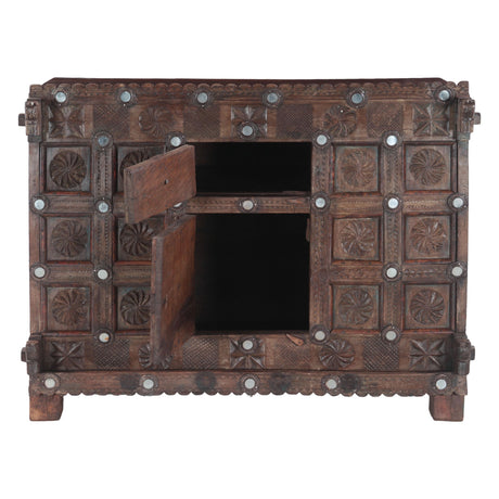 Finely Carved Manjush Cabinet from Home Trends & Design - Luna Furniture