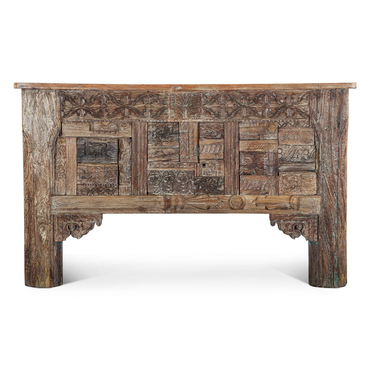 Large Carved Wooden Console Table from Home Trends & Design - Luna Furniture