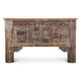 Large Carved Wooden Console Table from Home Trends & Design - Luna Furniture