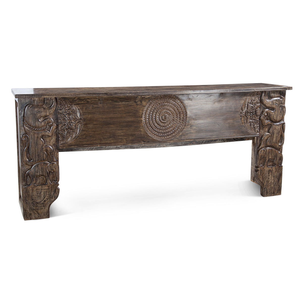 Large Carved Wooden Console Table from Home Trends & Design - Luna Furniture