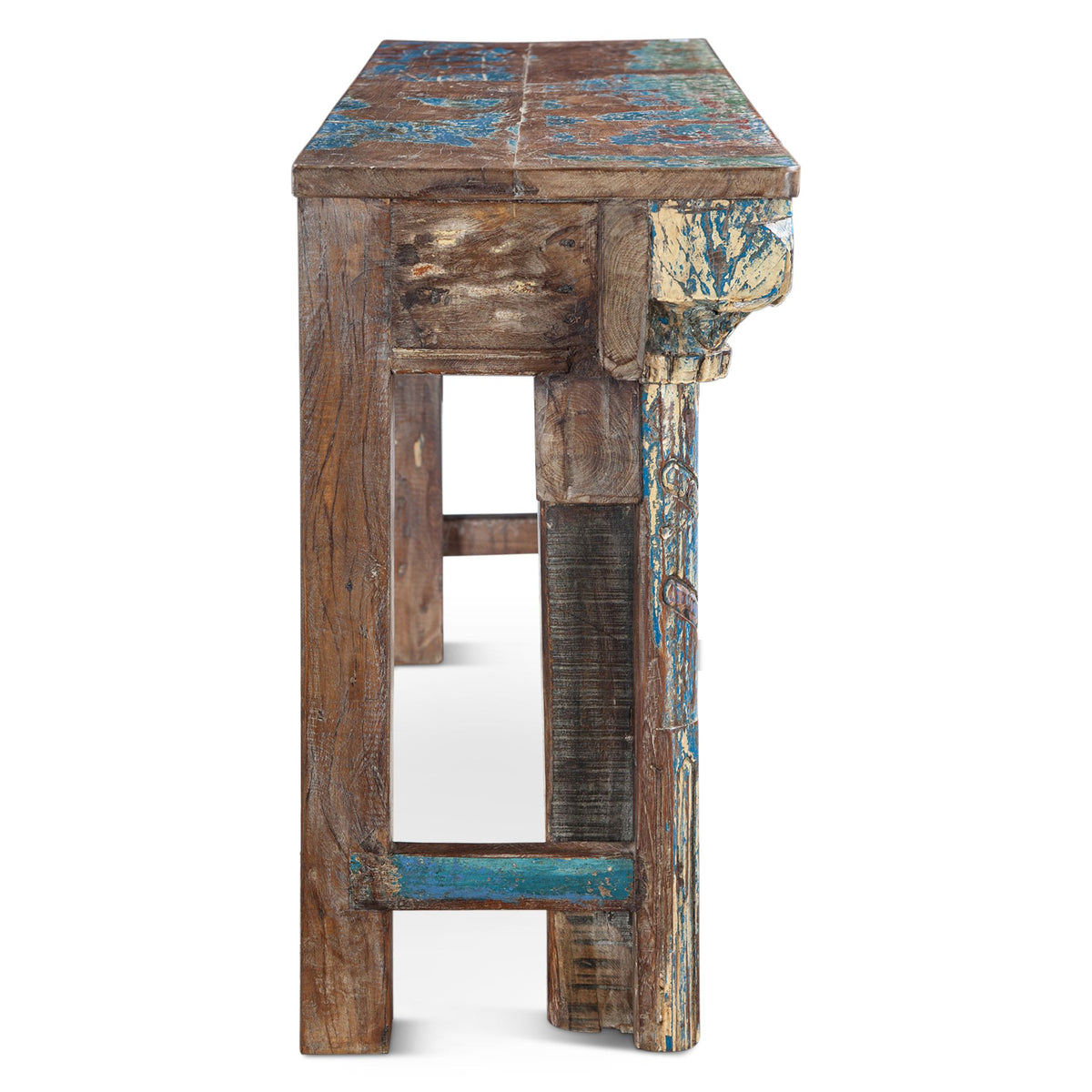 Carved Wooden Door Console Table from Home Trends & Design - Luna Furniture