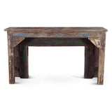 Hand Carved Wood Console Table from Home Trends & Design - Luna Furniture