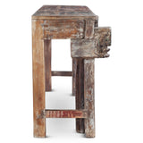 Hand Carved Wood Console Table from Home Trends & Design - Luna Furniture