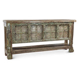 Reclaimed Door Console Table with Bottom Shelf from Home Trends & Design - Luna Furniture