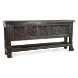 Reclaimed Door Console Table with Bottom Shelf from Home Trends & Design - Luna Furniture