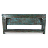 Finely Carved Wood Door Console Table with Bottom Shelf from Home Trends & Design - Luna Furniture