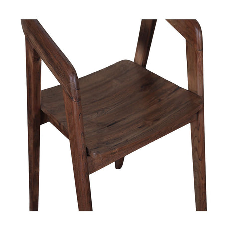 Round Back Wood Dining Chair from Home Trends & Design - Luna Furniture
