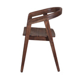 Round Back Wood Dining Chair from Home Trends & Design - Luna Furniture