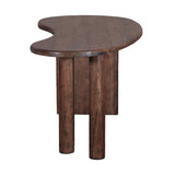 Kidney Shaped Wood Writing Desk from Home Trends & Design - Luna Furniture