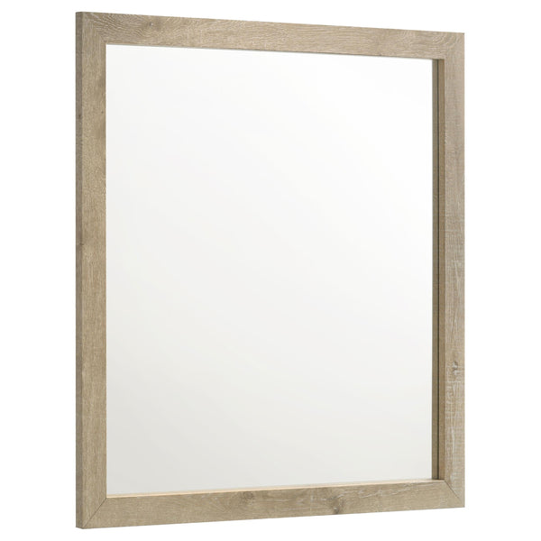 Oakglen Dresser Mirror Weathered Oak (Mirror Only)