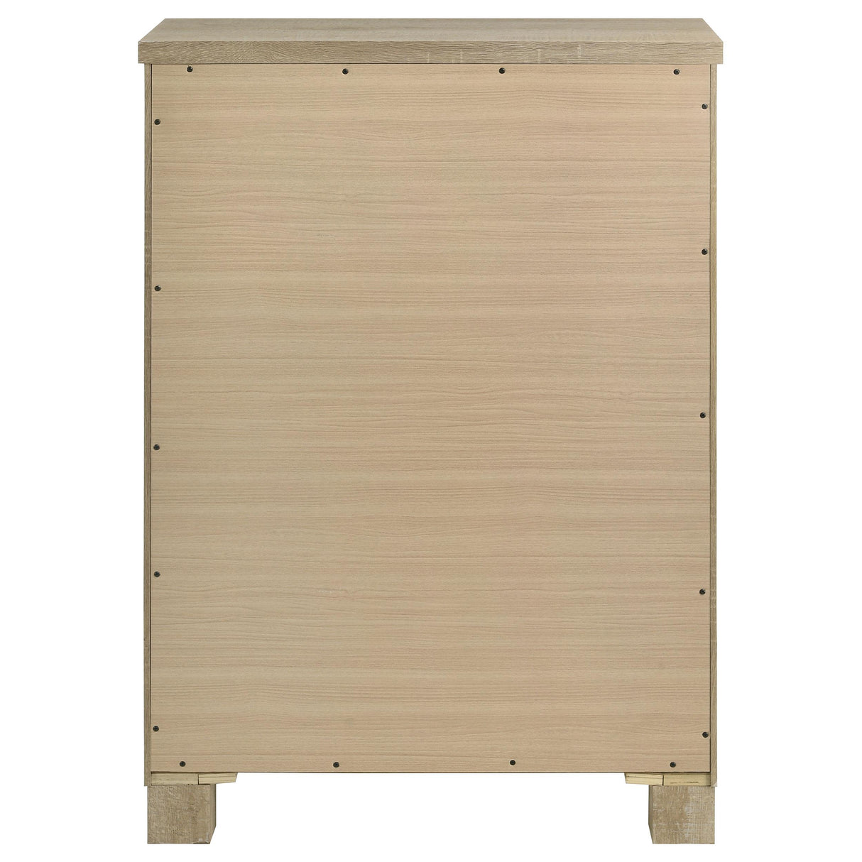 Oakglen Weathered Oak 5-Drawer Chest from Coaster - Luna Furniture