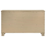 Oakglen Weathered Oak 6-Drawer Bedroom Dresser from Coaster - Luna Furniture