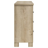 Oakglen Weathered Oak 6-Drawer Bedroom Dresser from Coaster - Luna Furniture