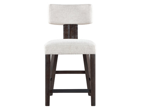 Oakley Charcoal Brown Counter Height Chair, Set of 2 from Steve Silver - Luna Furniture